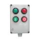 Cast Aluminum Ex Push Button Control Station , IP65 Flameproof Switch Panel