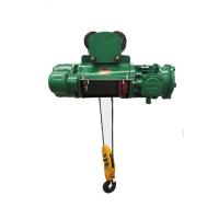0.5T 2T Electric Wire Rope Hoist Single Speed 8m / Min