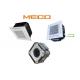 Commercial 4 Pipe Cassette Fan Coil Unit Cooling Capacity 3TR 1200CFM