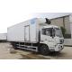 20ft Dongfeng 4x2 Refrigerated Box Trailer / Refrigerated Cargo Van Diesel Fuel Type