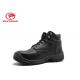 Black Breathable Lightweight Steel Toe Boots For Mens  Embossed Color Optional