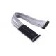 2.54mm IDC Flat Ribbon Cable Assembly With Heat Shrink Tube Customized Length