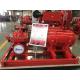 NFPA20 Standard Electric Motor Driven Fire Pump Set , Ul Fm Pump For Fire Fighting Use