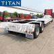 2 Line 4 Axle Machine Carriers Low Loader Trailer for Sale