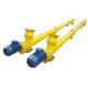 Vertical Flexible Cement Screw Conveyor Small Stainless Steel 200r/Min Speed