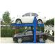 Rope Drive Independent Car Parking System Two Level 2 Post Garage Lift