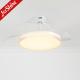 Acrylic Blades Invisible Ceiling Fan With Light / DC Motor Energy Saving
