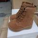 Black beige khaki Womens Casual Ankle Boots size 35-40 size