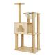 Density Board Cat Tree With Hammock Outdoor Cat Scratching Tower