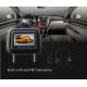 True Color Car Headrest DVD Players USB / SD Games Function