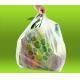 PLA Biodegradable Shopping Bag Compostable Plastic Customized