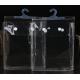 Customized Clear PVC Bag / PVC Hook Bag , Hanger Bag For Underwear Pack OEM