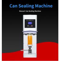 High Speed Semi Automatic Soda beer Canning Machine Bottle Sealing Machine