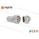 	IP50 Rating Screw Lock Connector R10A-7TP-12P PLUG PPS PEEK Material Insulator