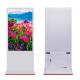 49 Inch LCD Floor Free Standing wifi Interactive Touch Screen Kiosk Totem for Wayfinding and Advertising