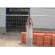High Strength Construction Fence Panels Construction Site Security Fencing 