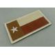 Cottom Material Custom Embroidery Patches Badges For Clothes With Iron Glue