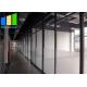 Fireproof Tempered Glass Partition System For Office And Hotel Decoration