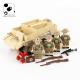 Small tracked-car figures toy weapons accessories WW2 military tank army soldiers set building blocks