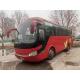 New Arrival Yutong Brand Red Used Passenger Bus 2013 Year Manual Transmission
