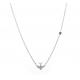 Fashion Jewelry Stainless Steel Bird Shaped Women Necklace Silver color Chain Necklace