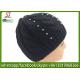 Chinese manufactuer beanie patch knitting hat cap patterns 69g 20*20cm 100