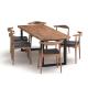 Country Style Dining Room Luxury Furniture Wooden Table And Chair