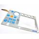 Customize Laser Cutting Smd Tactile Push Button Switch With Plastic Film Printing Two Keys
