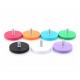 Multicolor Strong Magnetic Base Rubber Coated Pot Magnet For Holding Car Roof