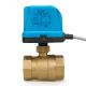 Normally Closed Open Brass Water Motorized Ball Valves 1/2 Inch 220v