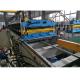 30M / Mins Roofing Sheet Roll Forming Machine 0.8mm PPGI GI Galvalume Triple Layer