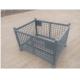 Collapsible Stillage Pallet Cage 1200mm Height 4mm Wire Optional Wheels 1000kg-2000kg Load Capacity