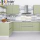 Direct U Shape Kitchen Cabinet with Plywood Carcase and Lacquer Door Panel Surface Treatment