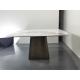 Modern Square Ceramic Marble Dining Table Living Room Sintered Stone Dining Table