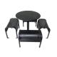Full Steel Garden Set Table Benches Chiar/ Custpmized Picnic Park Outdoor Benches Sets
