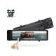 Voice Control 10.88 Inch Dual Car DVR WDR Right Side Reverse Camera