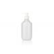 Recyclable 500ml Frosted Plastic Shampoo Bottle With Lotion Pump