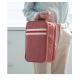 Ladies Red / Pink / Black Makeup Carry Bag Large Capacity Customized Logo