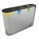 L800mm*W350mm*H900mm Multi Compartment Trash Can Without Lid