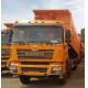 Euro V Heavy Dump Truck SHACMAN H3000 Diesel Tipper Truck 6x4 375HP Yellow