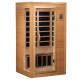 Mini Home Sauna Room One Person With Double Control Panel CE Certificate