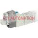 SMC 5 Port 2 Position Spring Return 1/4 Push To Connect Inlet 24 V SY5140-5DZ - 80163041