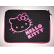 Black HELLO KITTY Laptop Sleeve Notebook Computer Tablet Case Protector Padded Carrier,water resistant,slim 7inch