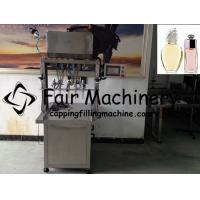 2Kw 1L Perfume Filling Machine , 80BPM Semi Automatic Water Bottle Filling Machine