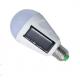 led solar bulb with Li-battery for camping outdoor use IP65 emergency rechargeable led bulb 7W 12W  E27 B22