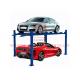 4 Post Auto Hoist Car Storage Lift Hydraulic Double Deck Parking Lift