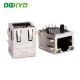 10/100 BASE Ethernet Cable Connection Female Jack 8P8C RJ45 With Transformer KRJ-SH105GYLENL