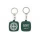 Double Side Men Bag Promotional Pvc Keyrings 35x30x4mm Or Customized Size