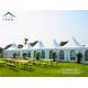 5x5m White Exhibition Pagoda Tents With Sidewall High Pressed Aluminum Alloy Frame