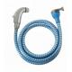 portable travel shataf ABS plastic traveller milao shattaf bidet  2m pvc flexible hose JK-3666 hand held bidet sprayer